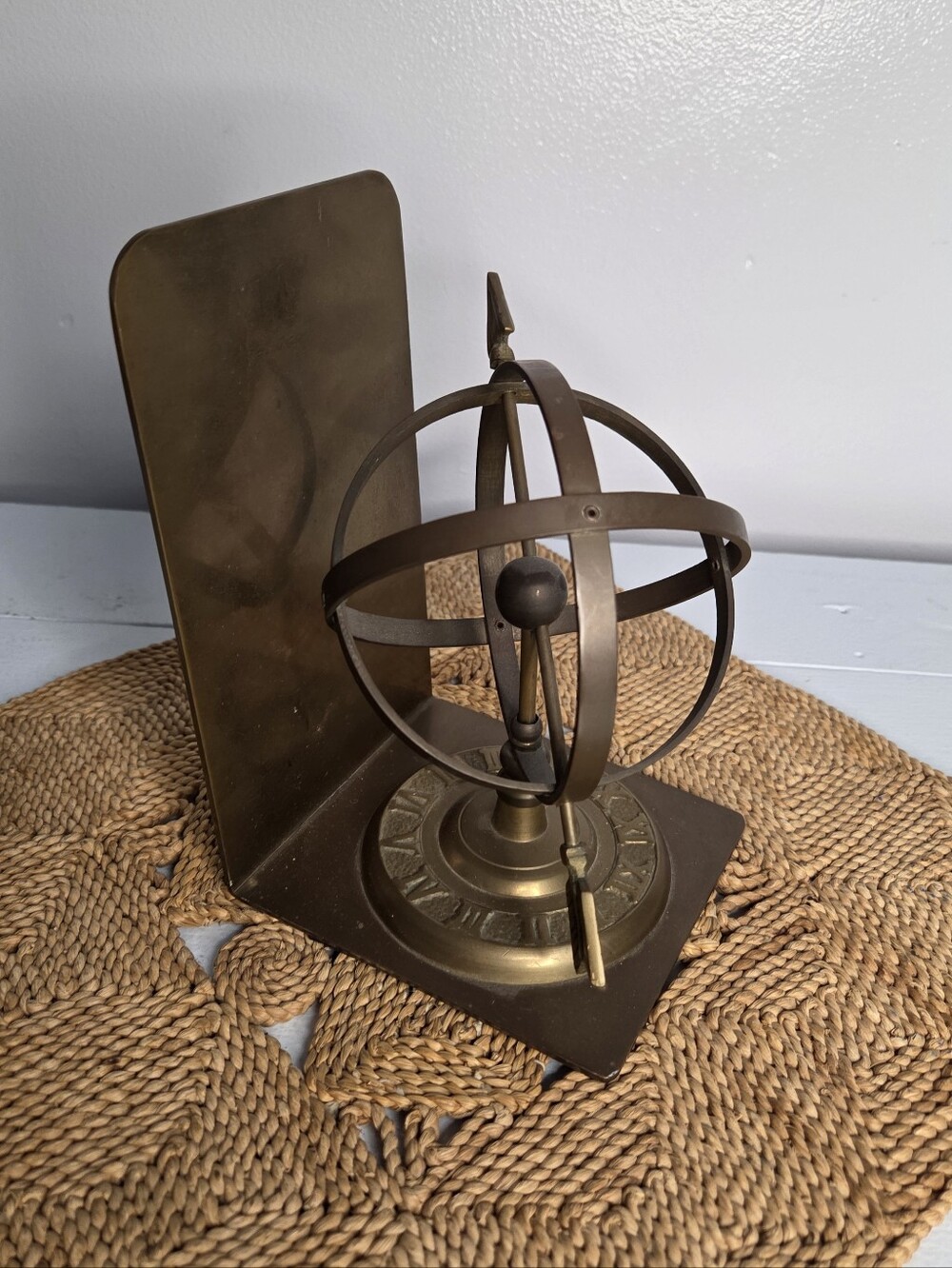 Brass Book End
